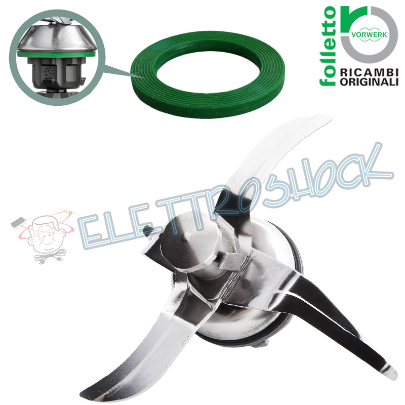 Gruppo Coltelli Bimby TM5  Elettroshock Lioni Ricambi Folletto