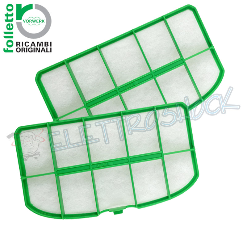 Fantisi 3pz/Set Filtro griglia protezione motore adatto per Vorwerk Folletto VK200 VK220S 